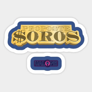 Proposte Soros Sticker